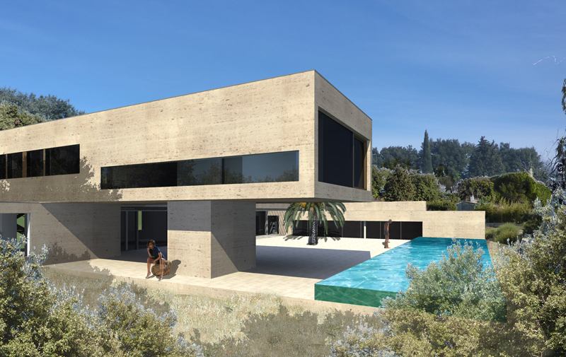 Villa contemporaine Tavel (30) - 2011-2013